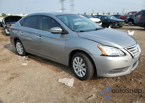 2013 Nissan Sentra S z USA, uszkodzony, nr VIN 3N1AB7AP9DL766629
